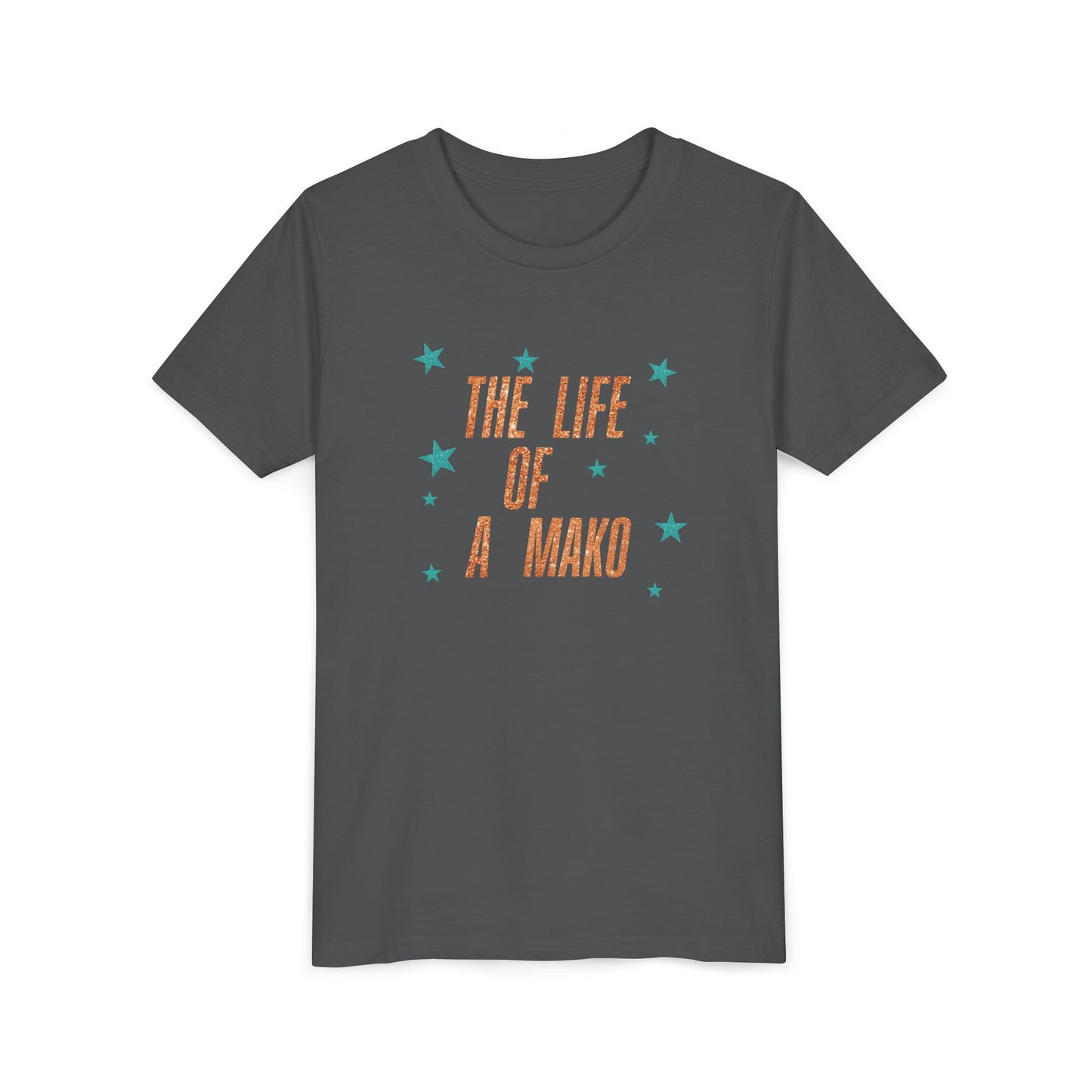 Life of a Mako FAUX  Glitter - Bella Canvas