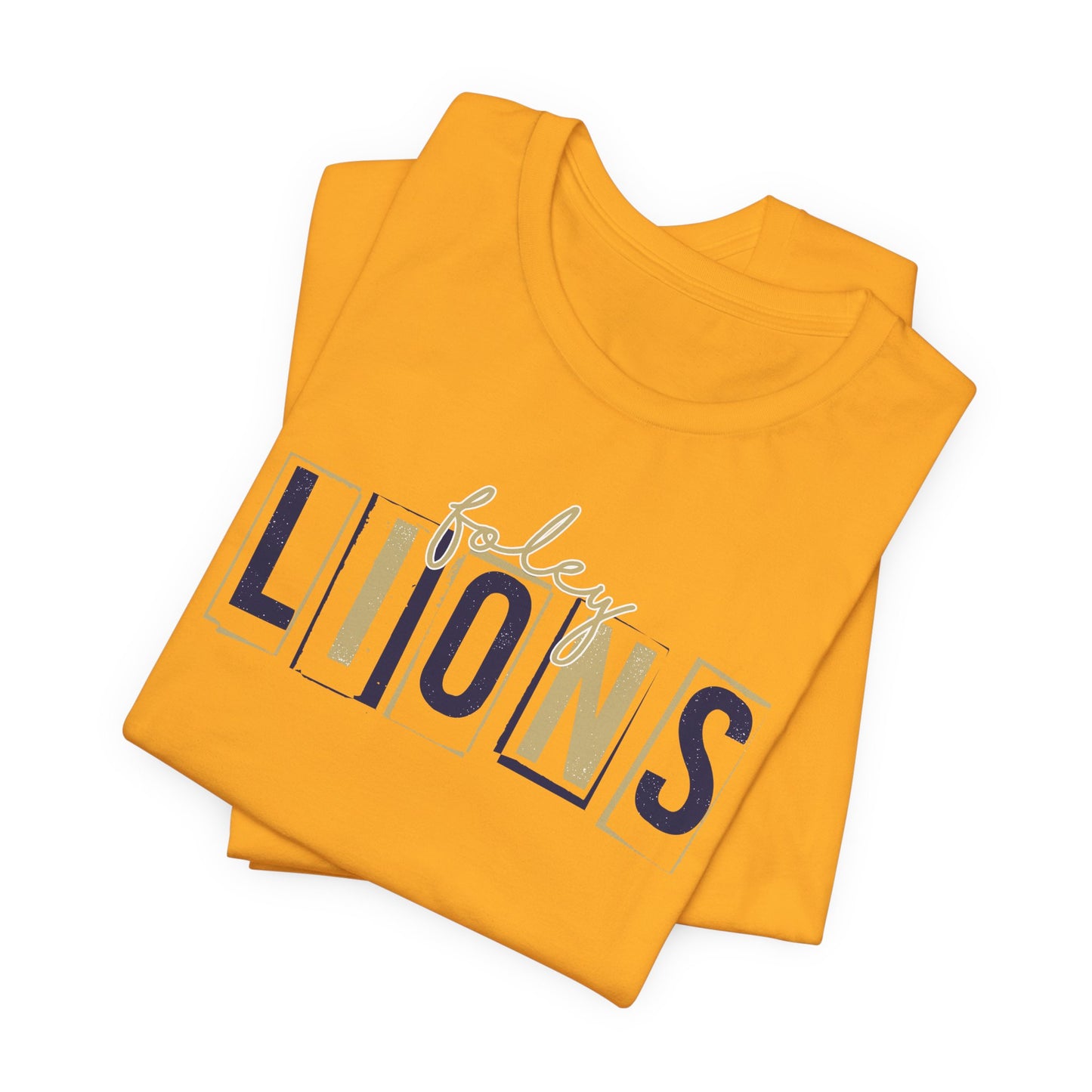 Foley Lions Boxy Tee - Bella Canvas