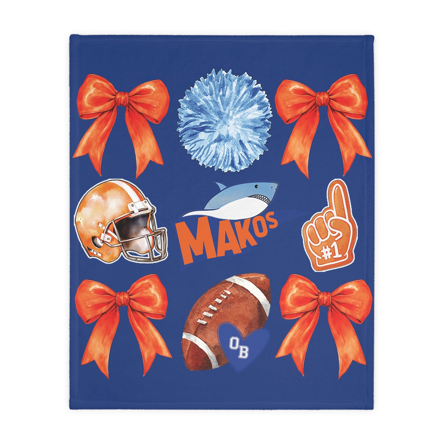 Makos Football Spirit 2 Sided Throw