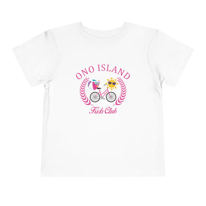 Ono Island Kids Club Toddler Pink Tee - Bella Canvas