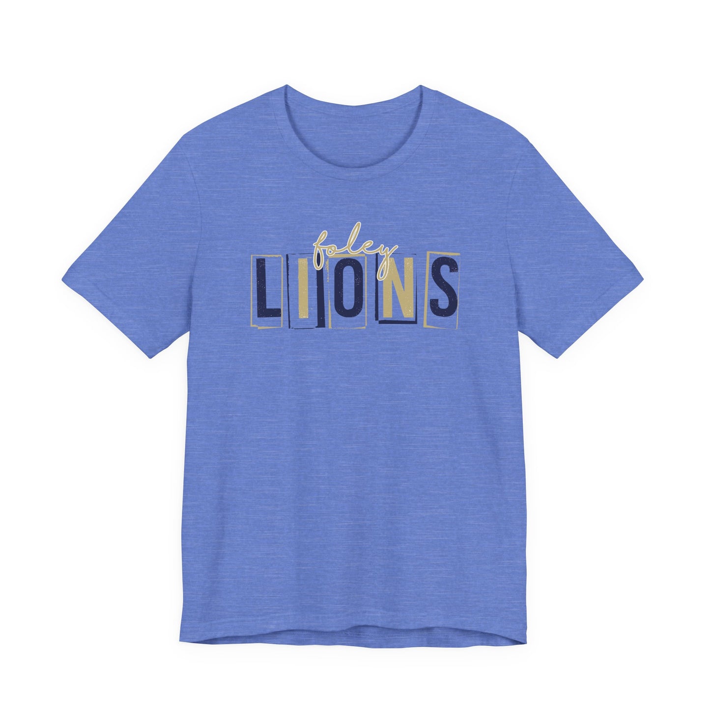 Foley Lions Boxy Tee - Bella Canvas