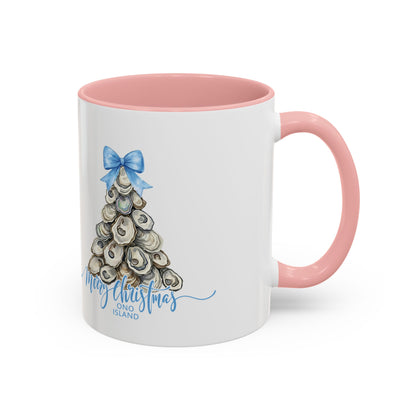Ono Island Christmas Oyster Tree Mug
