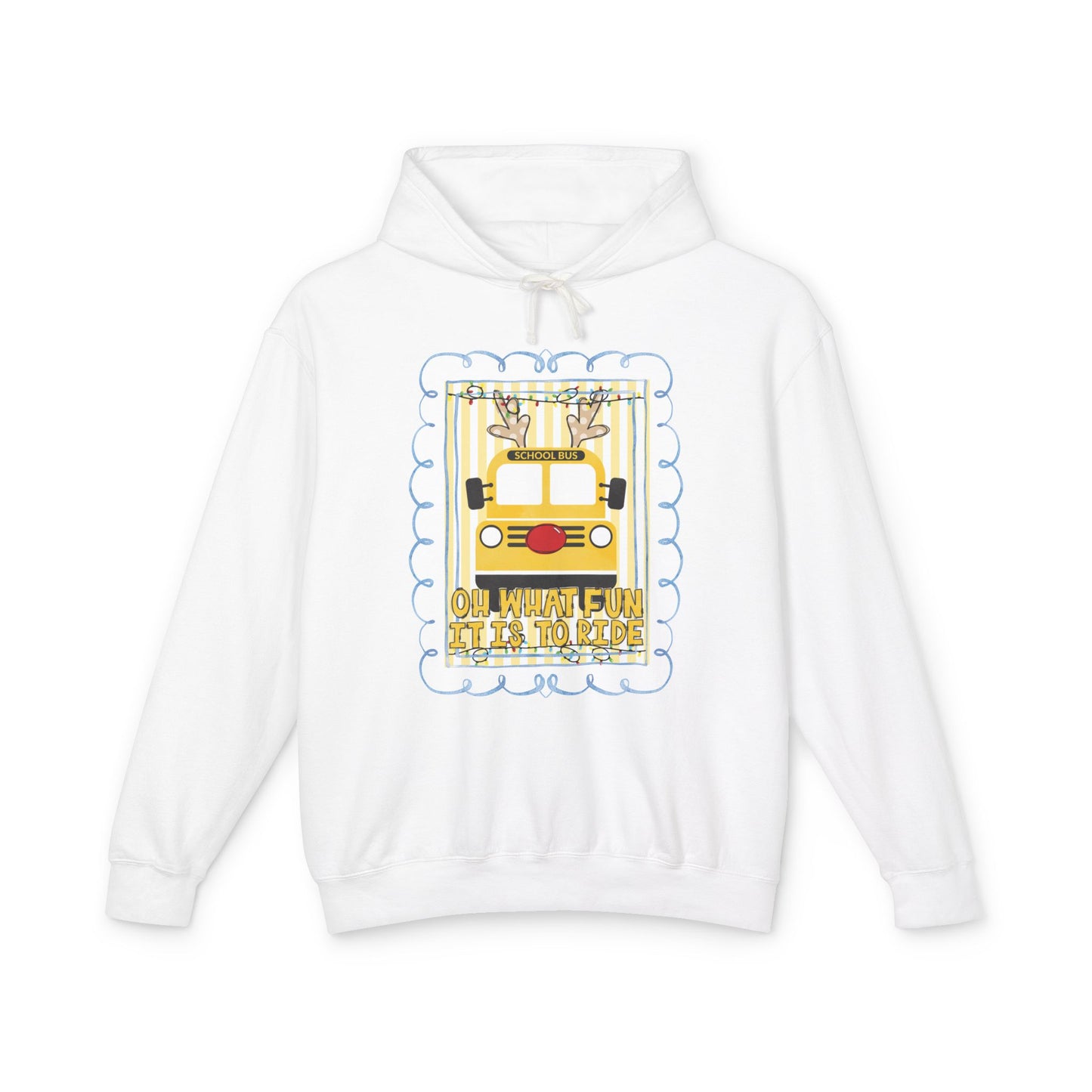 Christmas Bus Driver Hoodie -  Comfort Colors