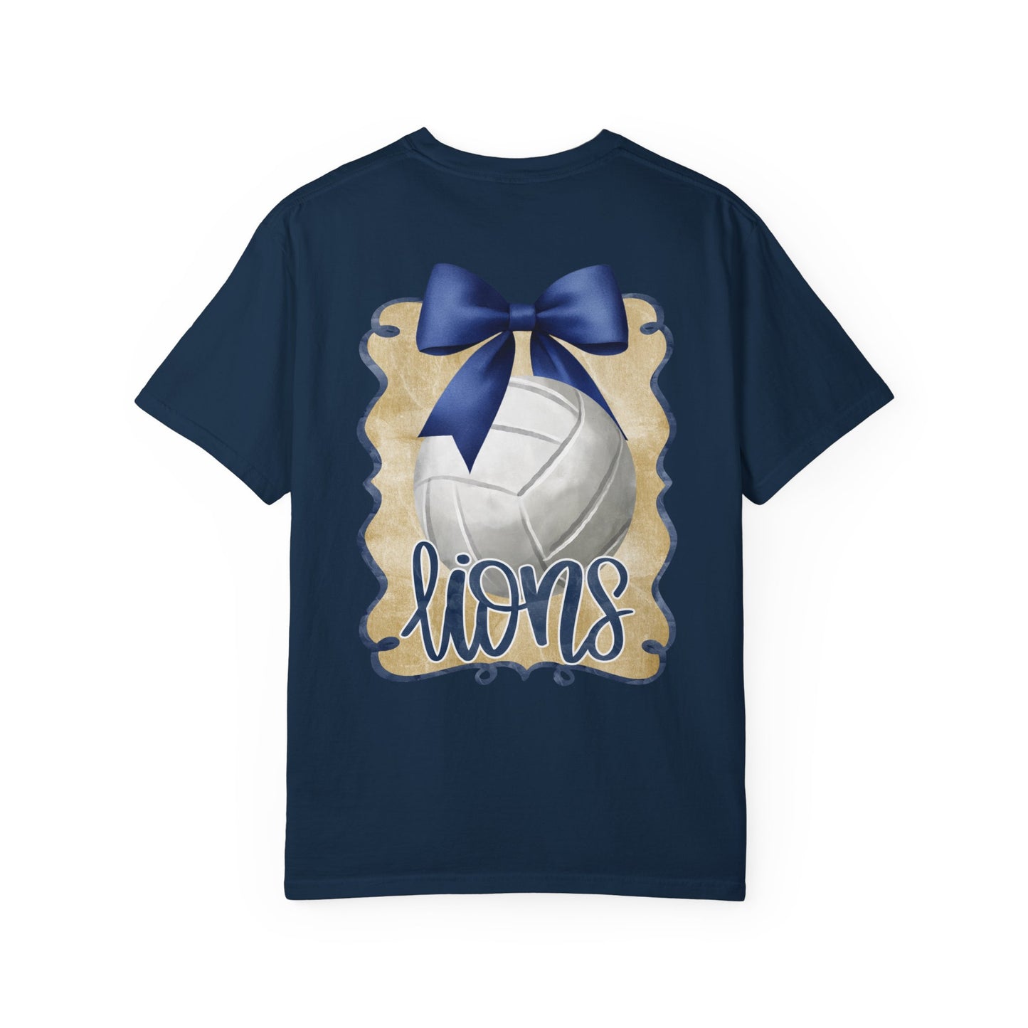 Foley Lions Coquette Volleyball 2 Sided - Comfort Colors