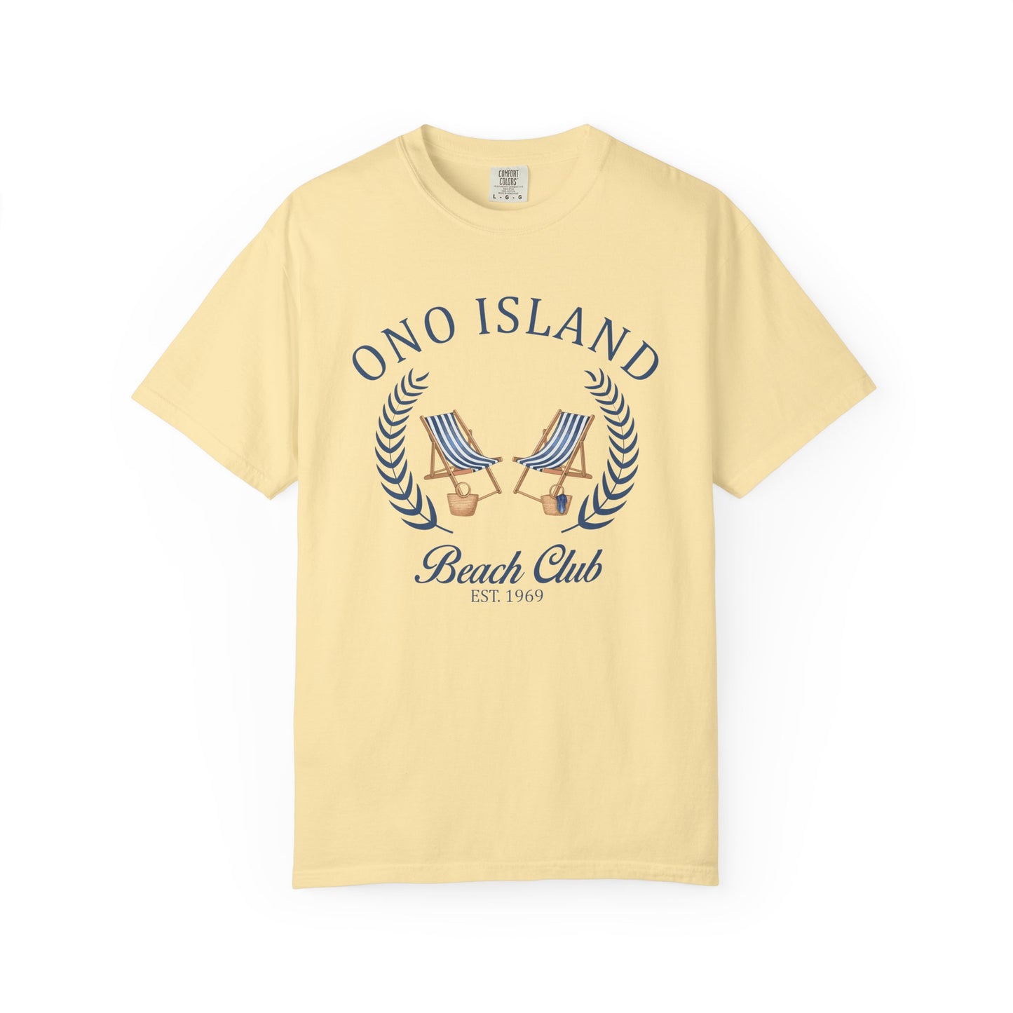 Ono Island Beach Club T-Shirt - Comfort Colors