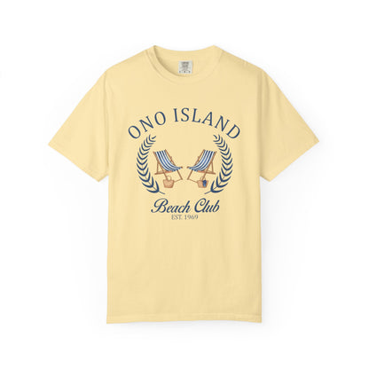 Ono Island Beach Club T-Shirt - Comfort Colors