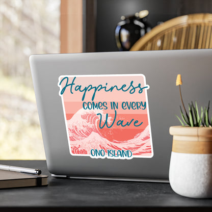 Ono Happiness Wave Vinyl Decals