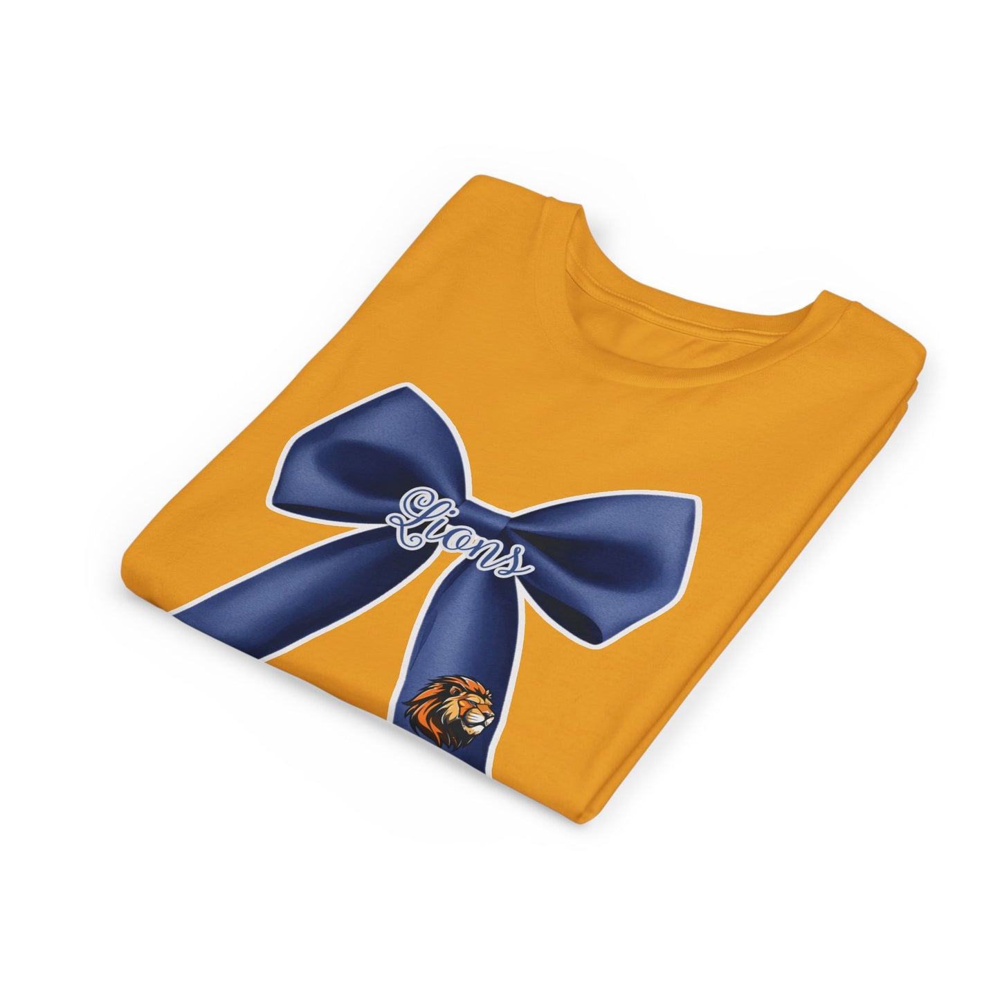 Youth Lions Navy Coquette Bow