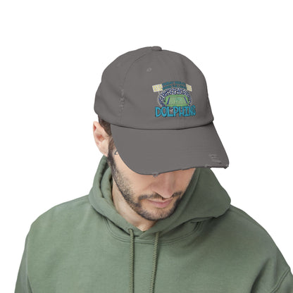 Dolphins Friday Night Lights Unisex Distressed Cap