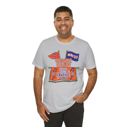 Adult Makos Color Guard Dad Tee - Bella Canvas