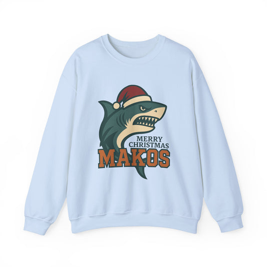 Merry Christmas Makos Sweatshirt — Gildan