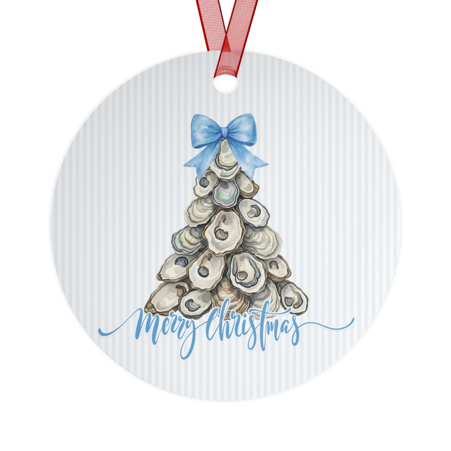 Coquette Coastal Oyster Christmas Tree