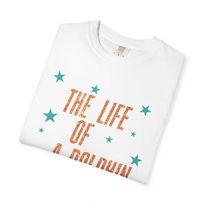 Adult Life of a Dolphin Faux Glitter - Comfort Colors