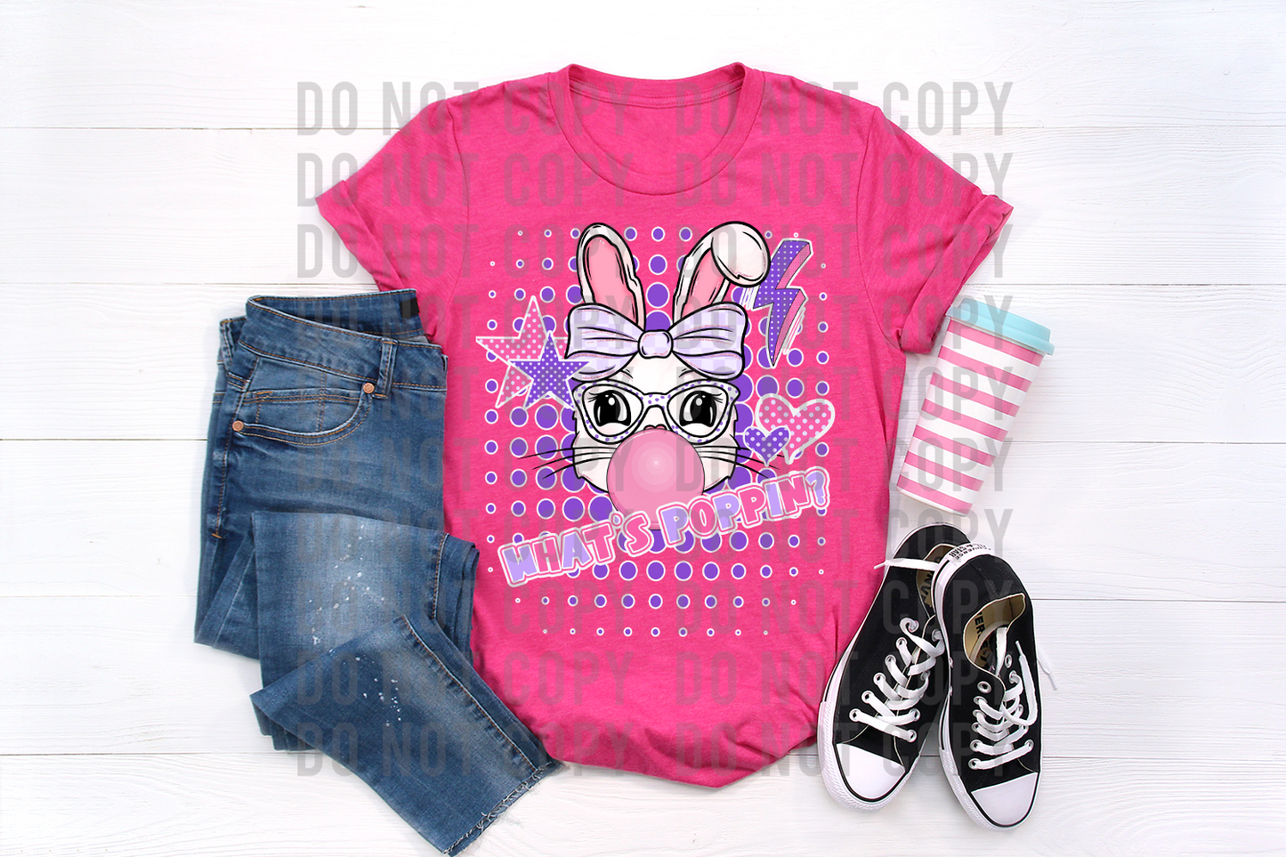 WHAT'S POPPIN BUNNY STYLE DIGITAL DESIGNS
