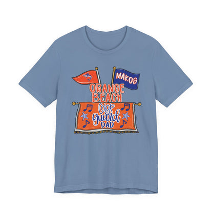 Adult Makos Color Guard Dad Tee - Bella Canvas