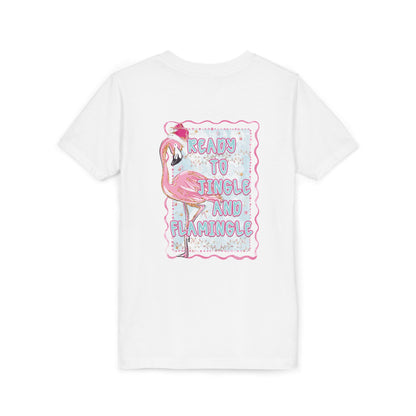 Flamingo Ready to Jingle & Flamingle - Bella Canvas