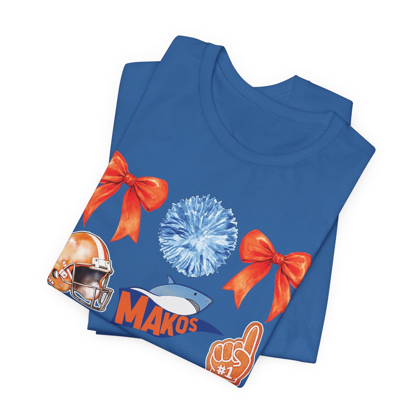 Adult Makos Coquette Football Tee