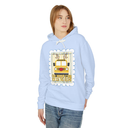 Christmas Bus Driver Hoodie -  Comfort Colors