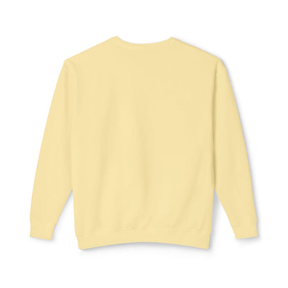 Adult Life of a Dolphin Faux Glitter Sweatshirt - Comfort Colors