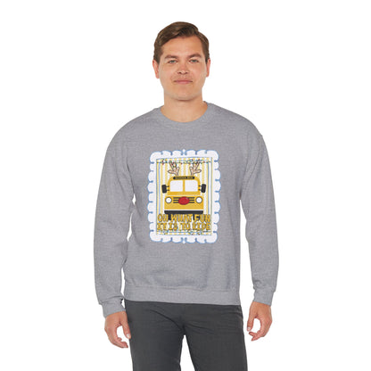 Christmas Bus Driver Sweatshirt - Gildan