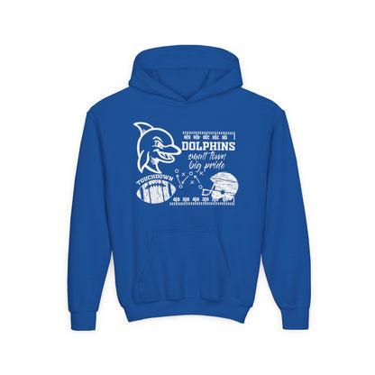 Youth Dolphin Fleece Hoodie -Gildan