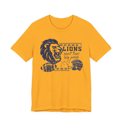 Lion Small Town Big Pride Tee - Bella Canvas