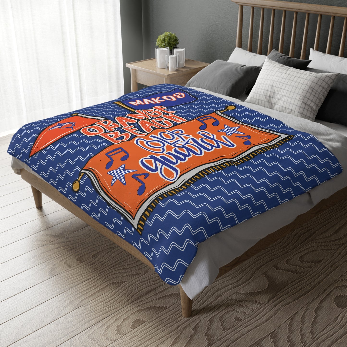 Makos Color Guard Plush Blanket