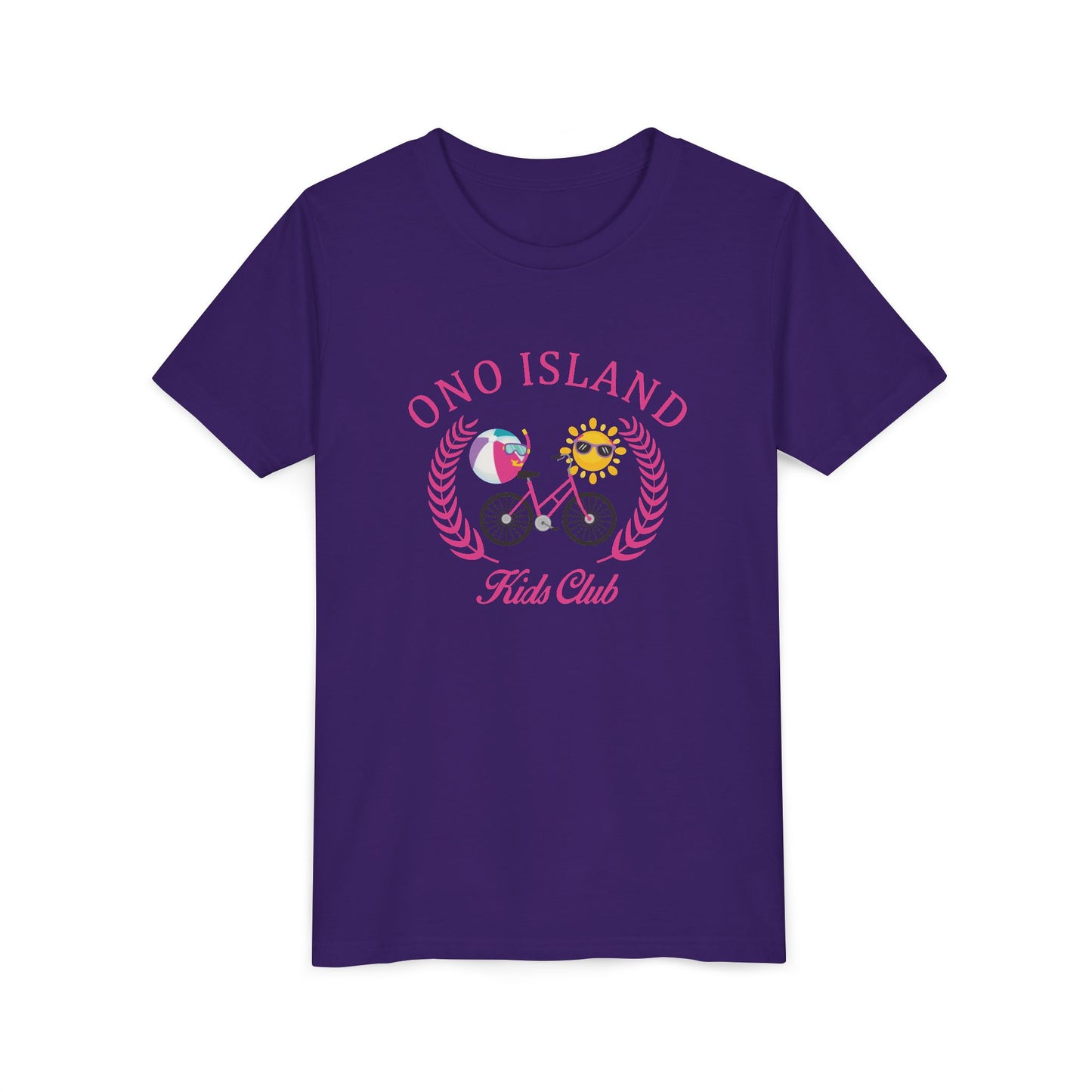 Ono Island Kids Club Pink Tee - Bella Canvas