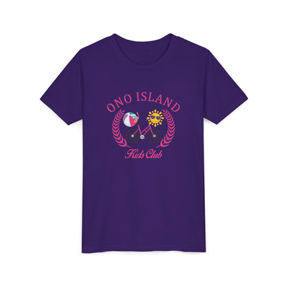 Ono Island Kids Club Pink Tee - Bella Canvas