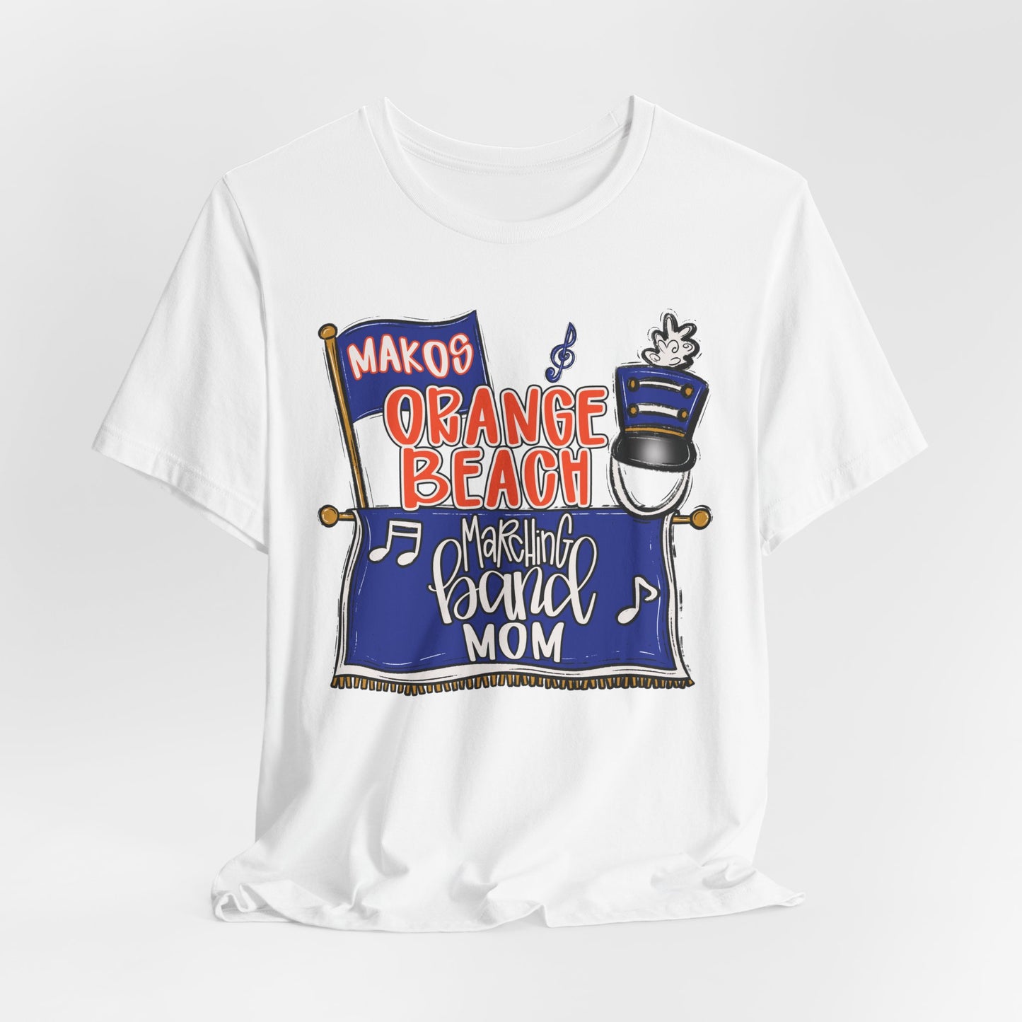 Adult Makos Marching Band Mom - Bella Canvas