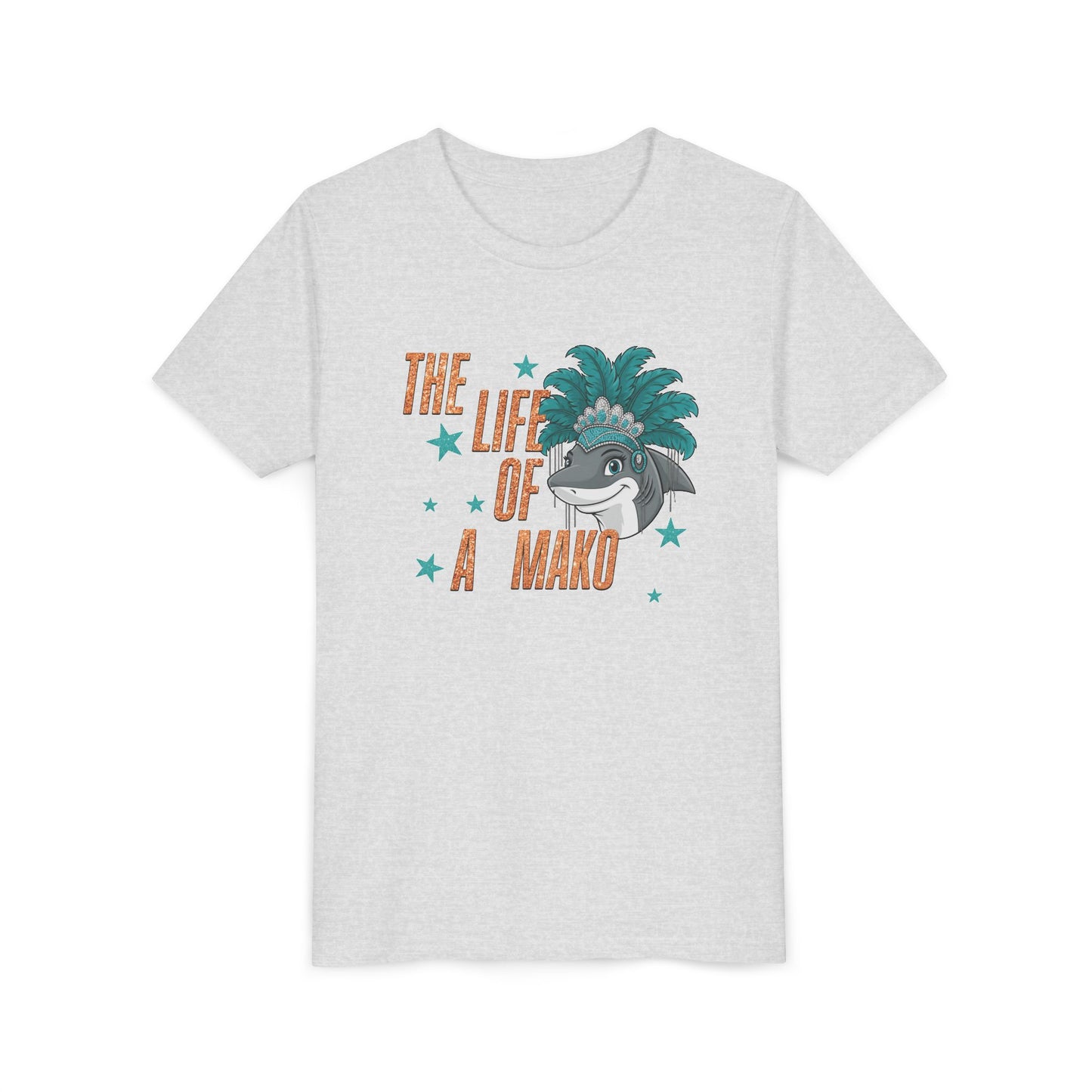 Life of a Makos FAUX Glitter - Bella Canvas