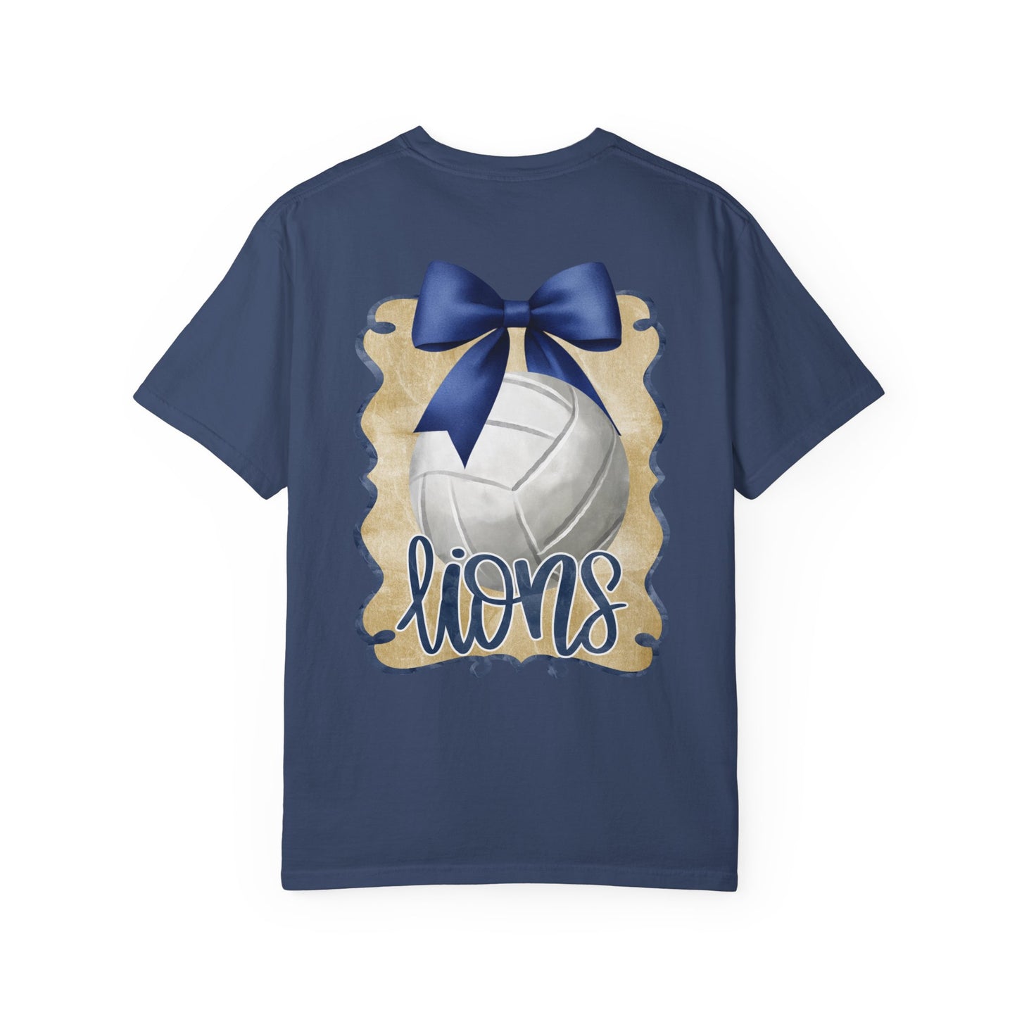 Foley Lions Coquette Volleyball 2 Sided - Comfort Colors