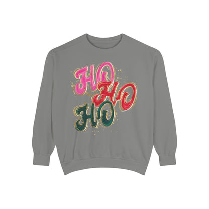 HO HO HO Sweatshirt Comfort Colors