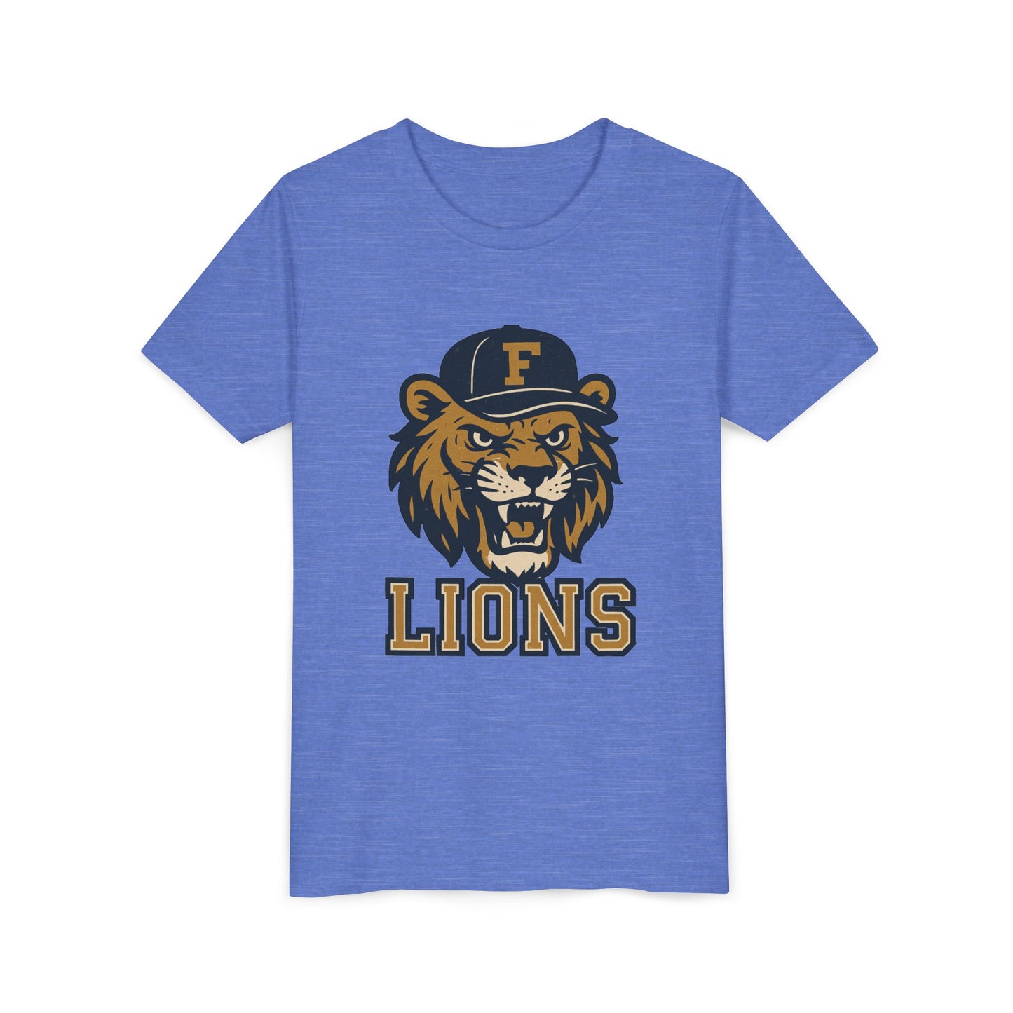 Youth Retro Roaring Lions Tee - Bella Canvas