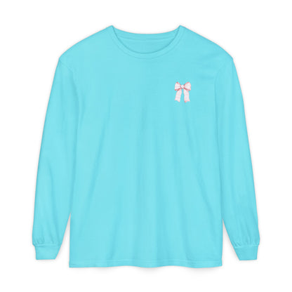 Holly Jolly Long Sleeve Tee - Comfort Colors
