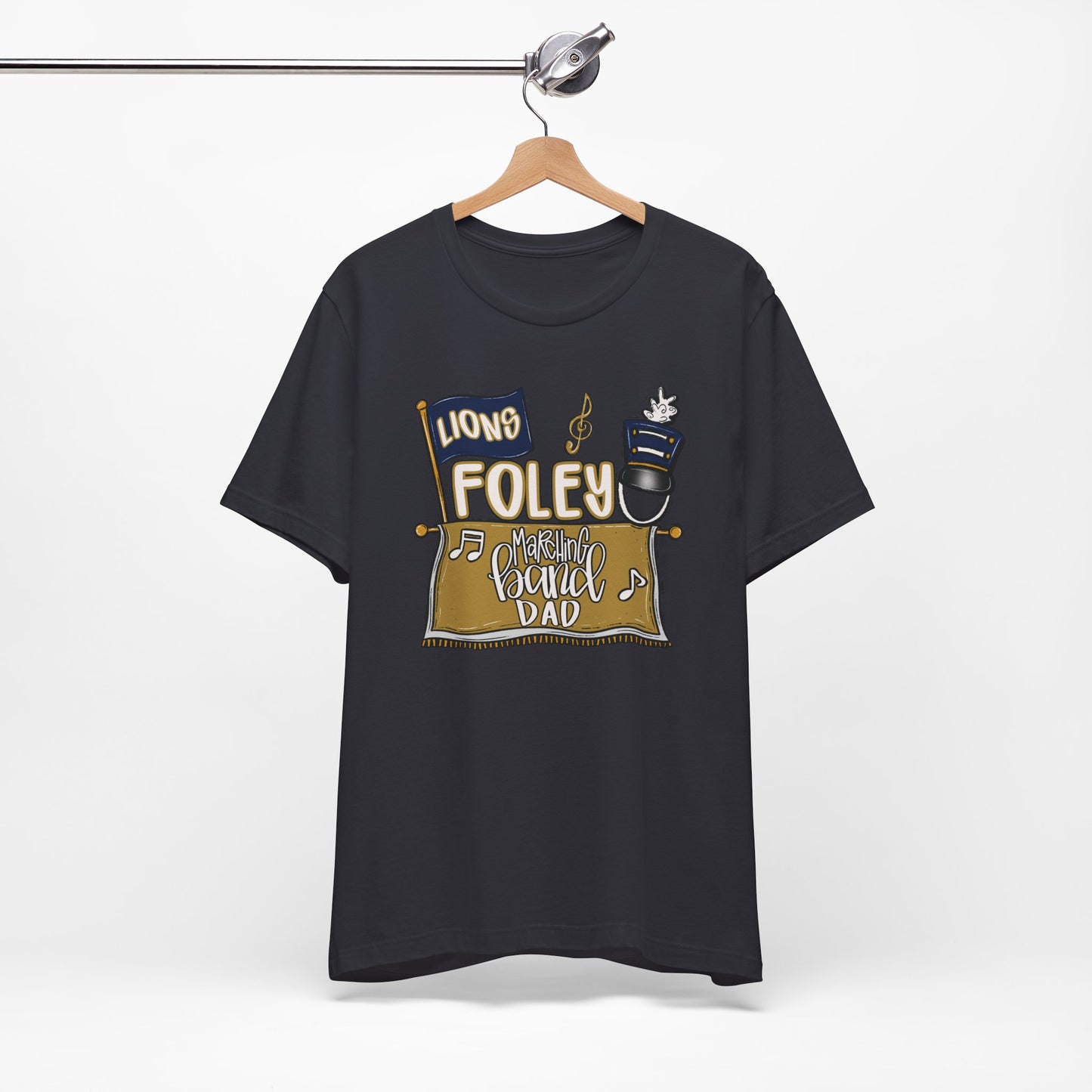 Foley Band Dad Tee - Bella Canvas