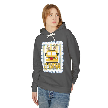 Christmas Bus Driver Hoodie -  Comfort Colors