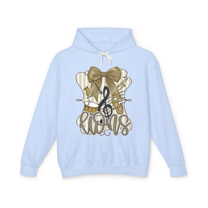 Adult Lions Coquette Band Hoodie - Comfort Colors
