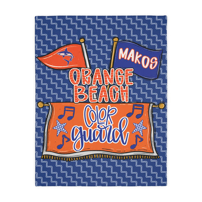 Makos Color Guard Plush Blanket