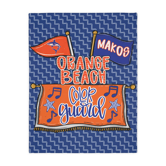 Makos Color Guard Plush Blanket