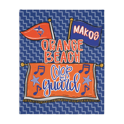Makos Color Guard Plush Blanket