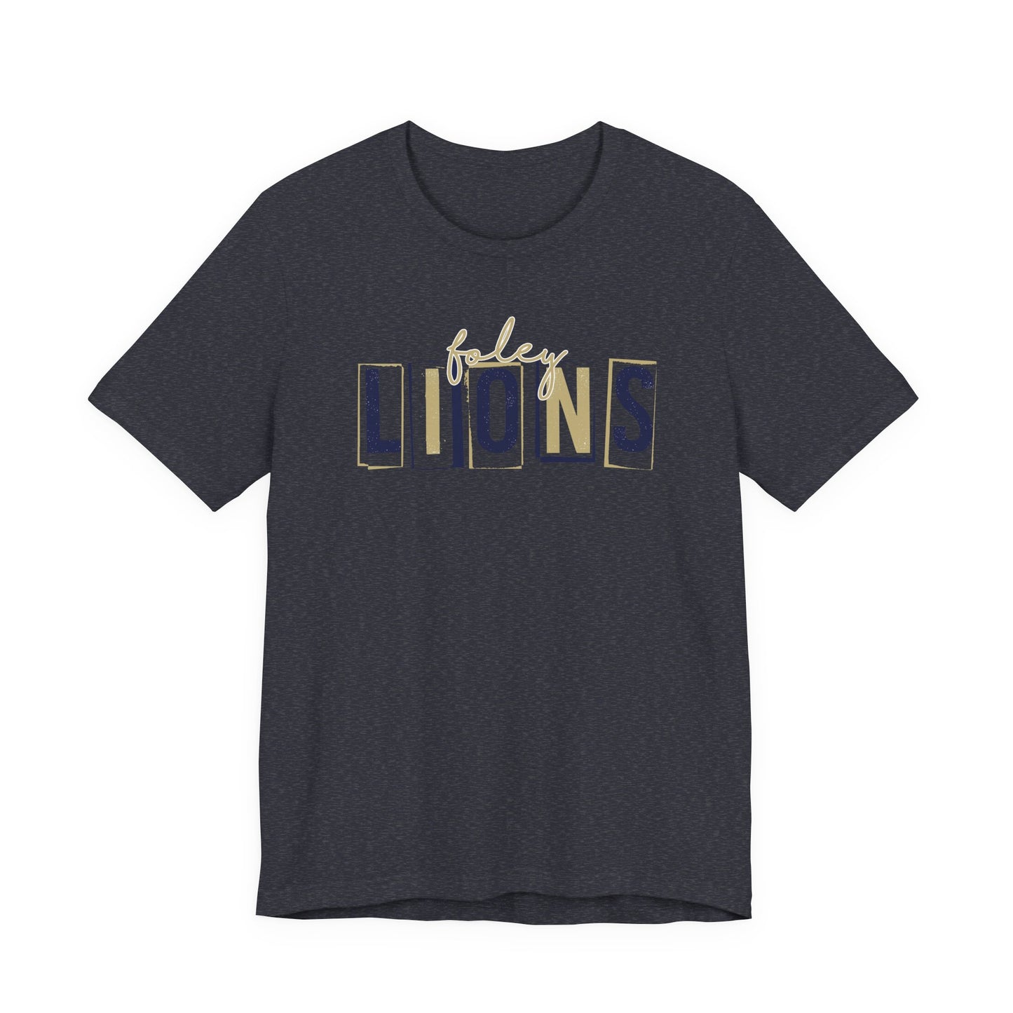 Foley Lions Boxy Tee - Bella Canvas