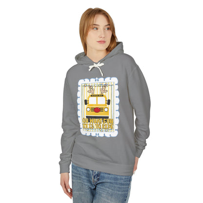 Christmas Bus Driver Hoodie -  Comfort Colors