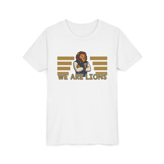 Youth We are Lions T-Shirt - Bella Canvas