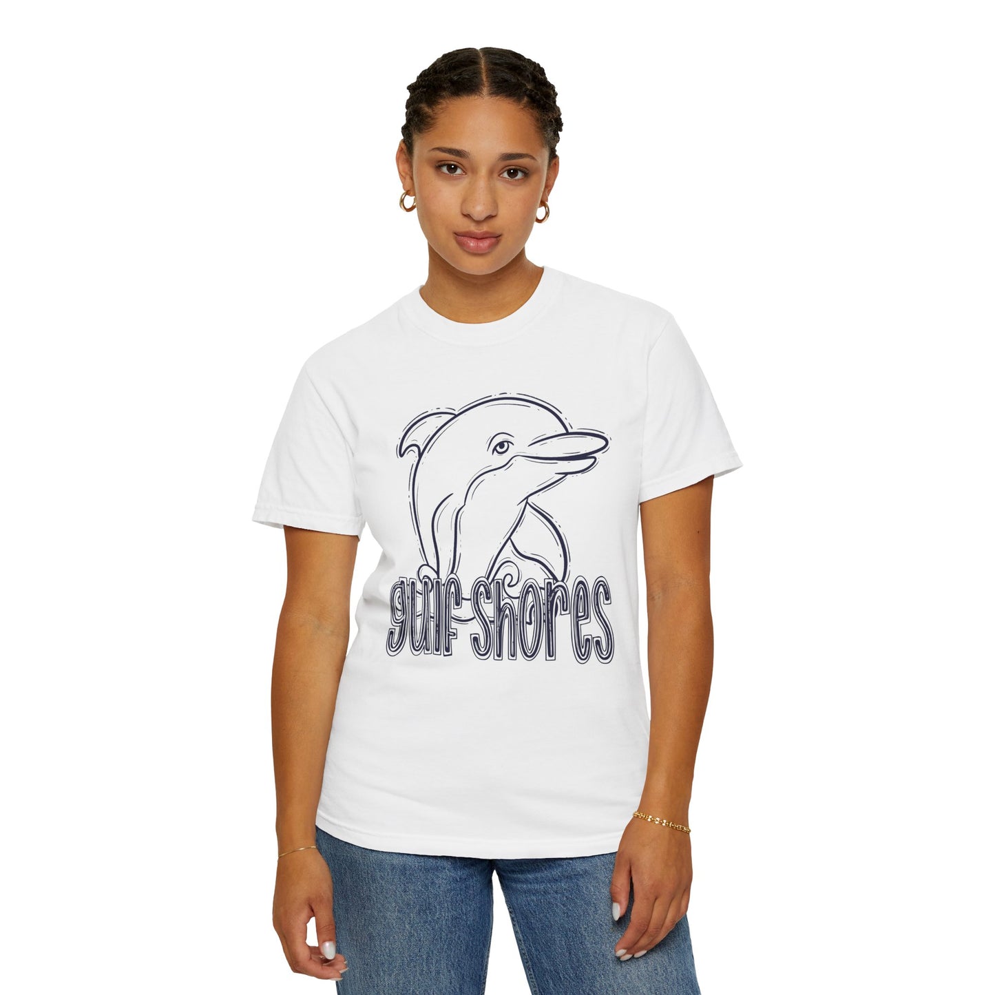 Adult Dolphins Sketch - Comfort Colors