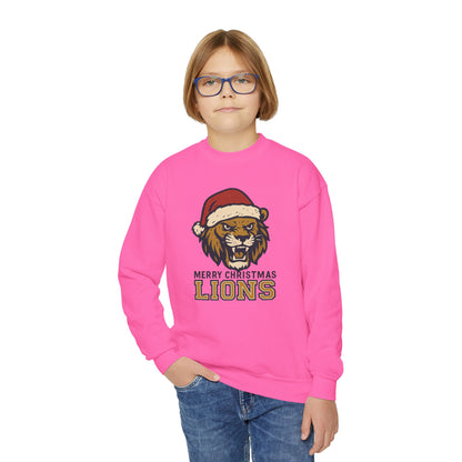 Merry Christmas Lions Sweatshirt - Gildan