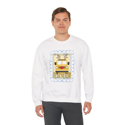 Christmas Bus Driver Sweatshirt - Gildan