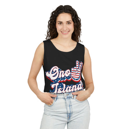 Ono Island Peace Tank Top - Unisex Comfort Colors