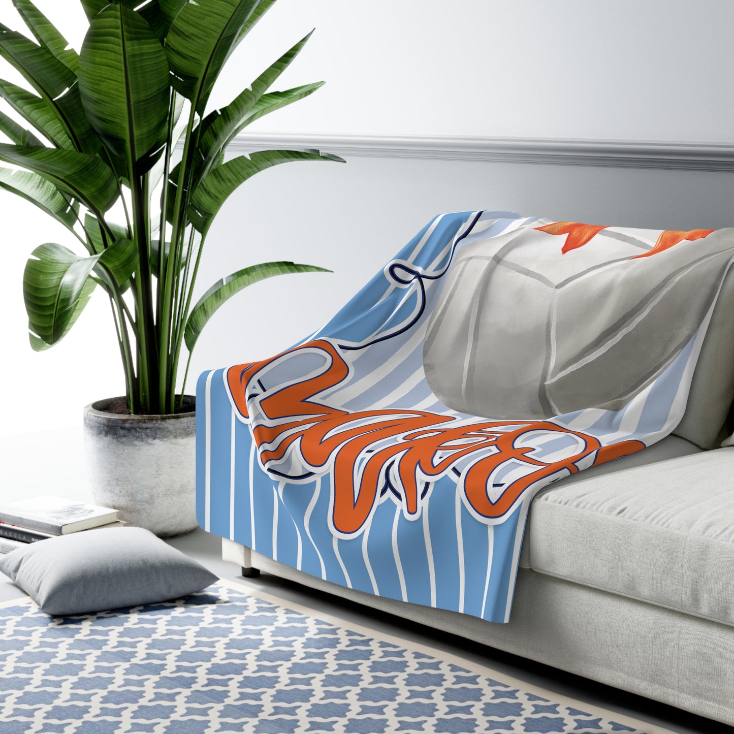 Makos Coquette Volleyball Sherpa Blanket