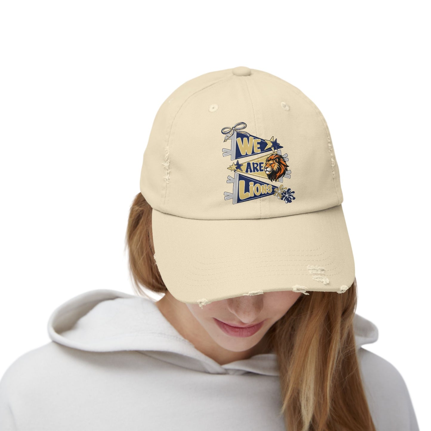 Foley We Are Lions Unisex Distressed Cap